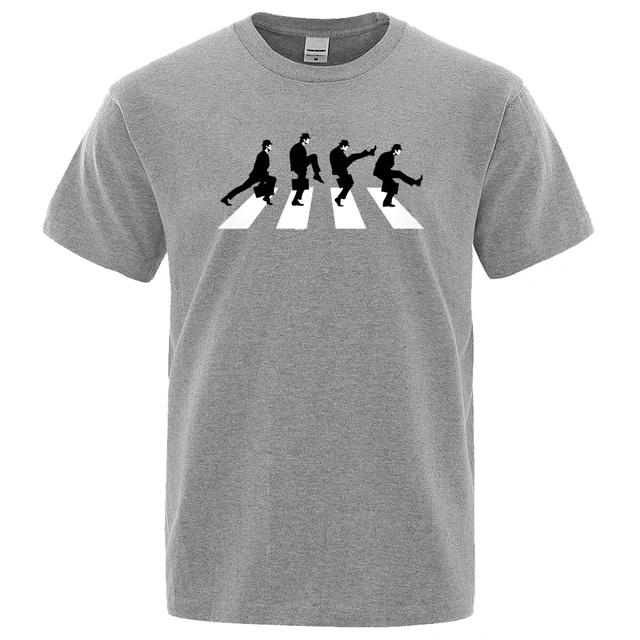 Women Unisex T-Shirt Monty Python The Ministry Of Silly Walks T Shirt Fashion Funny Short Sleeved Cotton Oversized Tshirt Personality Tee