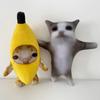 20-30cm Banana Cat Plush Crying Face Making Cat Plush Plush Cute Banana Cat Plush Funny Happy Cat Stuffed Animals Toy Soft Birth