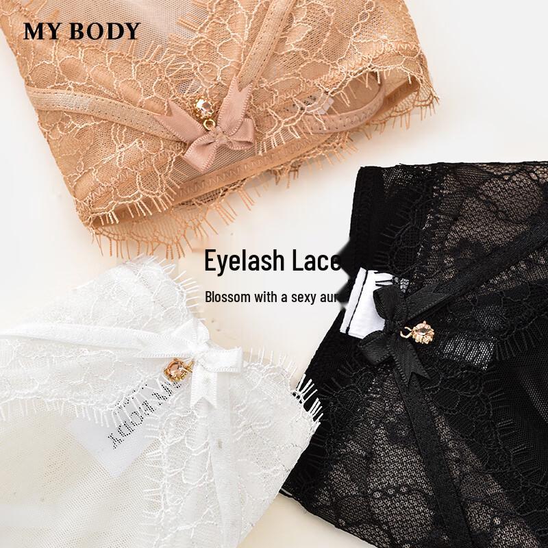 Женские сексуальные кружевные трусы-слипы с низкой посадкой mybody