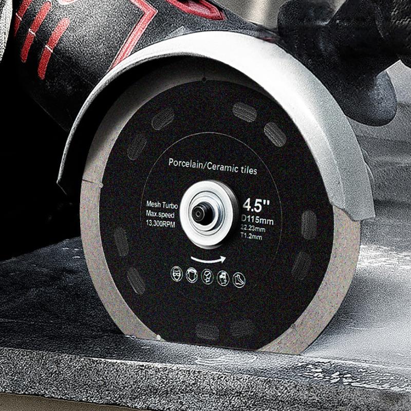 105/115/125мм Алмазный пильный диск для сухой резки металла, паяный диск, диск для угловой шлифмашины, отрезной круг для камня, плитки, стены