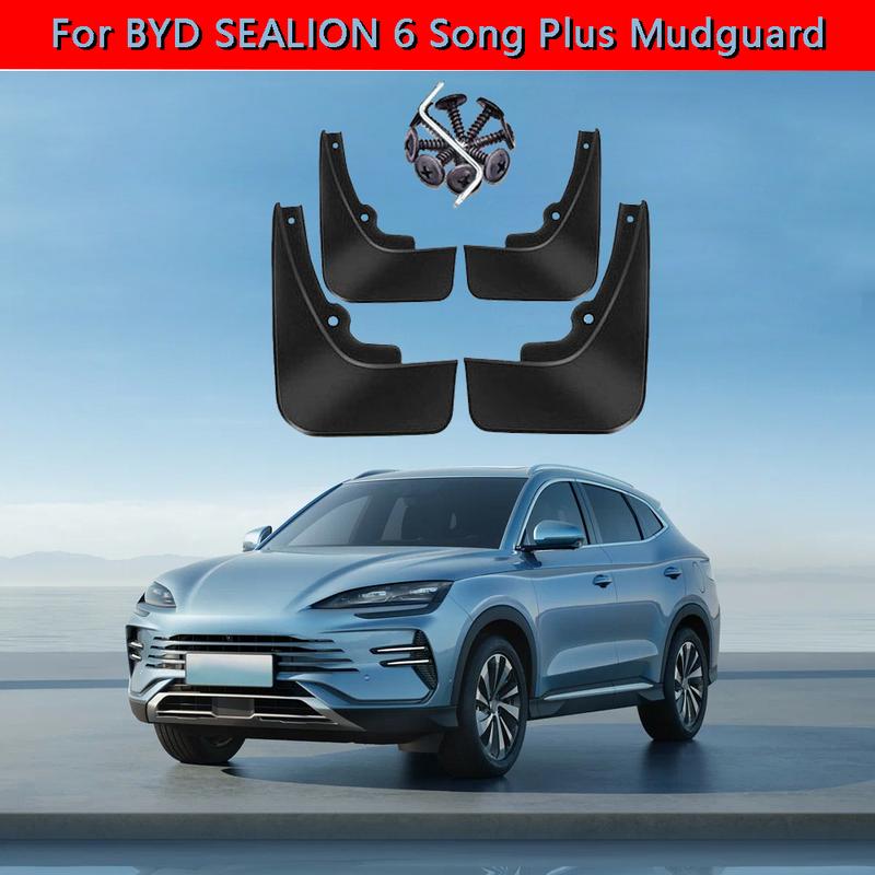 For BYD Seal U Sealion 6 Song Plus DM-I EV 2024 2025 Car Front And Rear Wheel Fenders Accessories Exterior Fender Protection