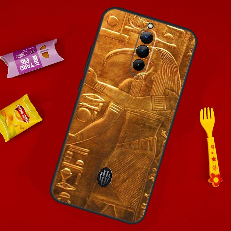 Чехол для телефона с муралом Фараона Египта для ZTE Nubia Red Magic 10 Air 6 7 6S 7S 8S 9S 10S Pro 8 9 10 11 Pro Plus