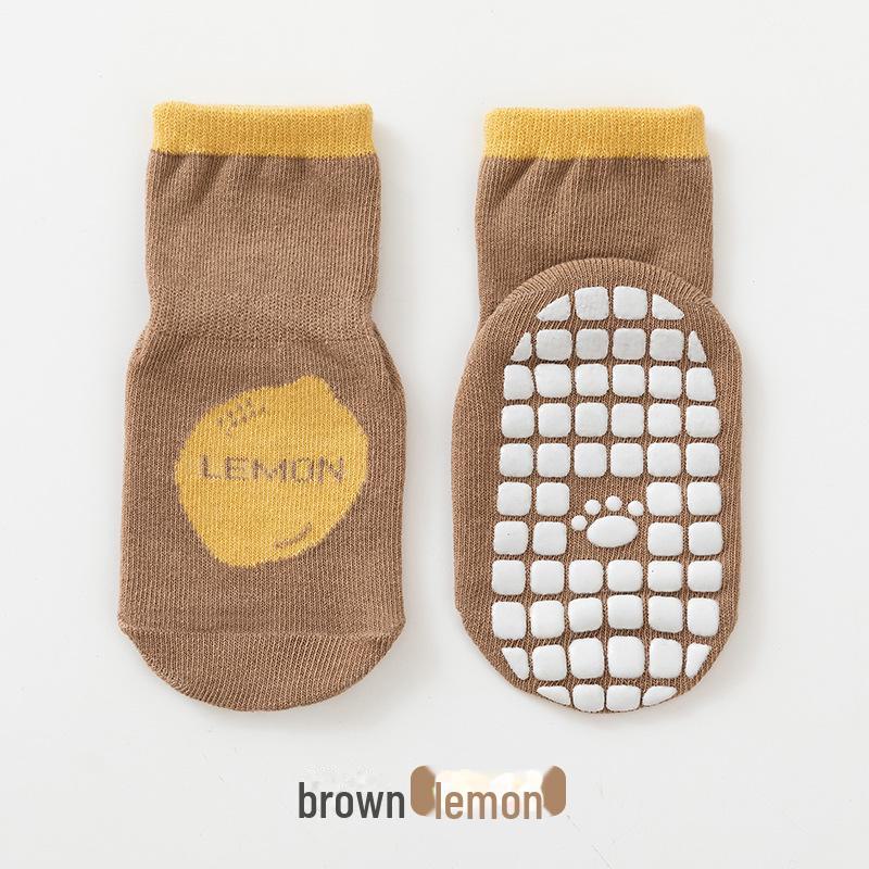 25 шт. в упаковке весенних детских носков - милые носки-тапочки из чесаного хлопка в горошек с рисунком для малышей и детей постарше