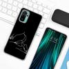 Минималистичный чехол для телефона с линиями для Xiaomi Redmi Note 9s 8 11 7 9 10 s Pro прозрачный чехол сексуальный любовник поцелуй красный mi Note 8Pro K40 чехлы