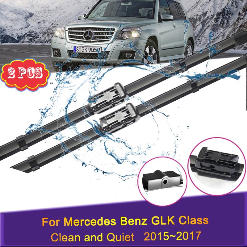 Для Mercedes Benz GLK Class 280 300 350 200 220 320 X204 CDI переднее лобовое стекло автомобиля резиновые щетки стеклоочистителя аксессуары для стайлинга автомобилей