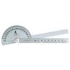 Shinwa Sokutei Protractor 2-Pole No. 19 Silver 62490