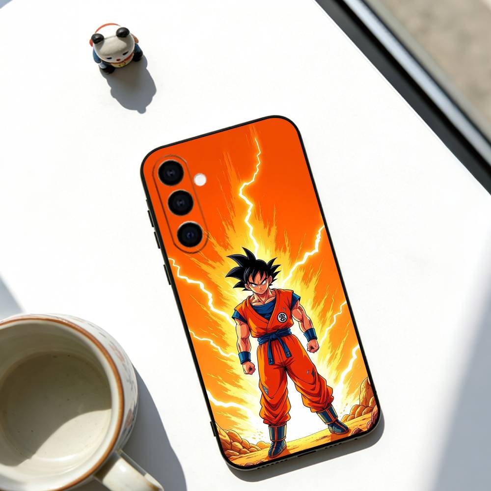 Dragon Ball Goku Phone Case For Samsung Galaxy A73,A72,A71,A70,A53,A52,A51,Others Soft Black Cover