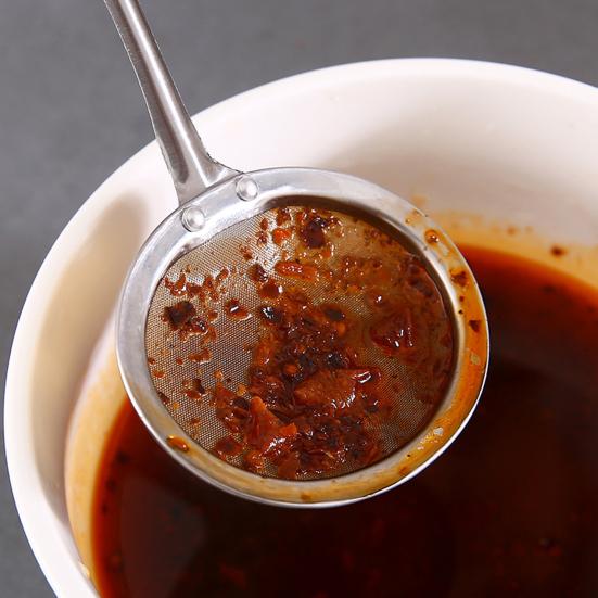 3 шт., сито, ложка, прочная мелкая сетка, ложка для масляного фильтра из нержавеющей стали, прочный долговечный фильтр для дома