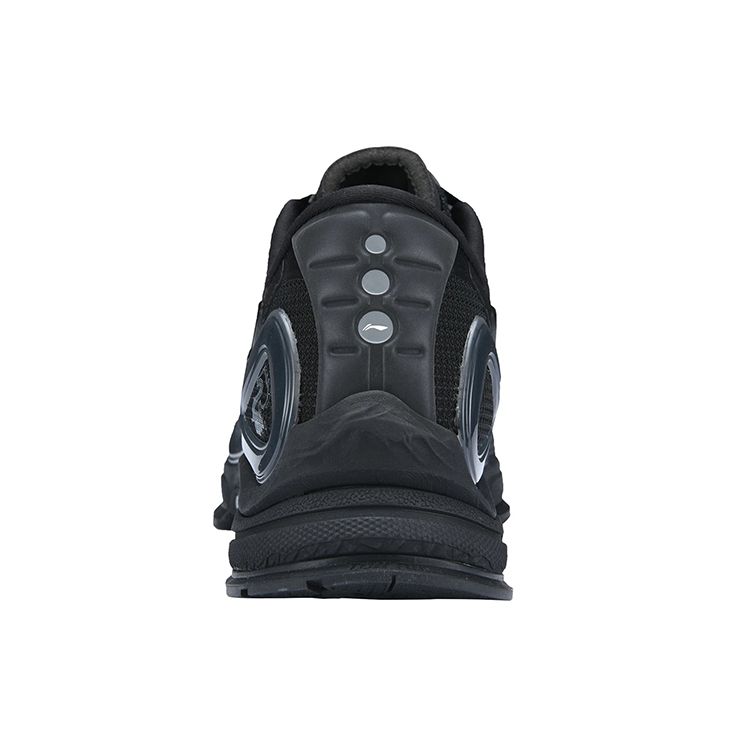 LiNing Lijun Ace 2 Fabric Synthetic Leather Shock Absorption Non-Slip Wear-Resistant Low-Top Sports Casual Shoes Men Sneakers Black AZGS027-4