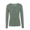 G·TENNA MH3828 Женский кардиган из 100% шерсти с круглым вырезом