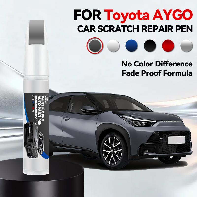 Vehicle for Exclusive Use For Toyota AYGO Paint Repair Pen Touch Up Scratch Remover DIY Auto Accessories Black White Silver Blue