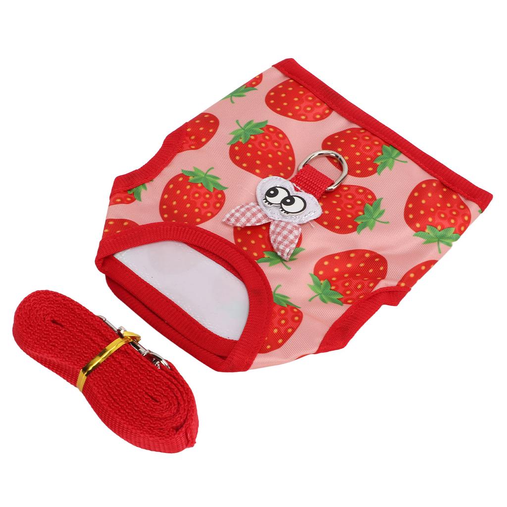 Одежда для домашних животных Bunny, жилет для маленьких животных с ремешком для хомяка Тоторо, золотистый медведь, кролик L