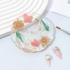 Handmade Resin Coaster Dried Flowers Cup Mat Heat-Resistant Clear Waterproof Table