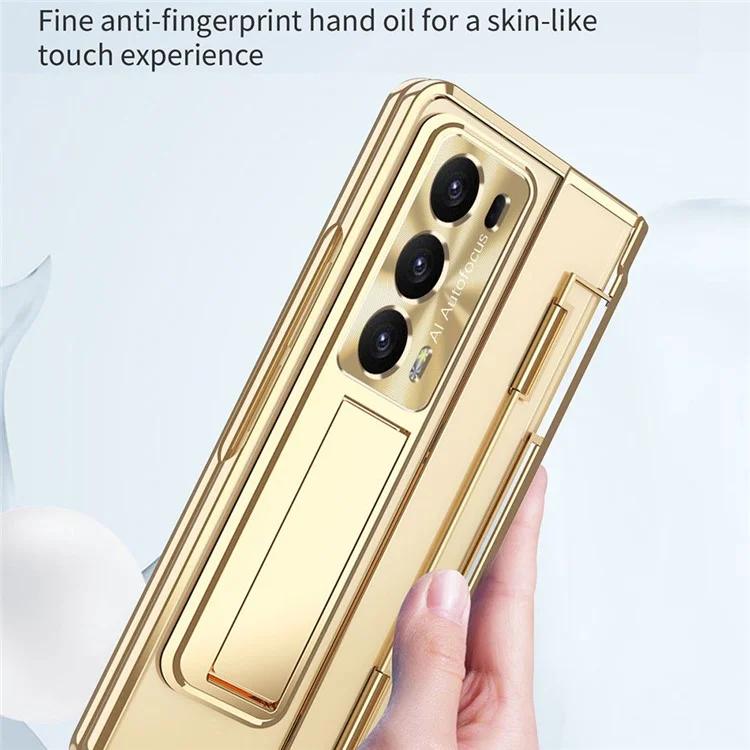 Для Honor Magic V2 5G Жесткий чехол для телефона из ПК Складная подставка для защиты всего тела с пленкой из закаленного стекла