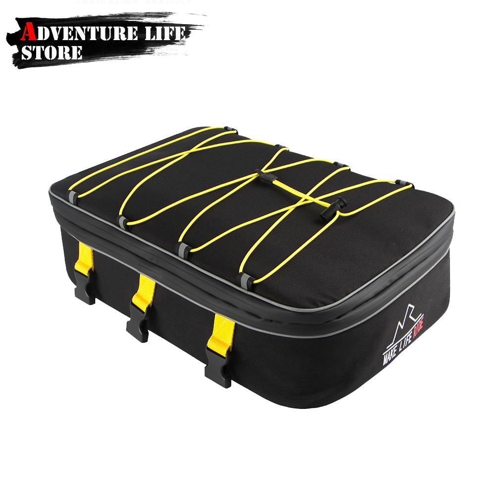 Universal Top Box Panniers Bag Case Luggage Bags For BMW R1250GS For KAWASAKI For SUZUKI Side Rack Carrier Storage Bag For Honda