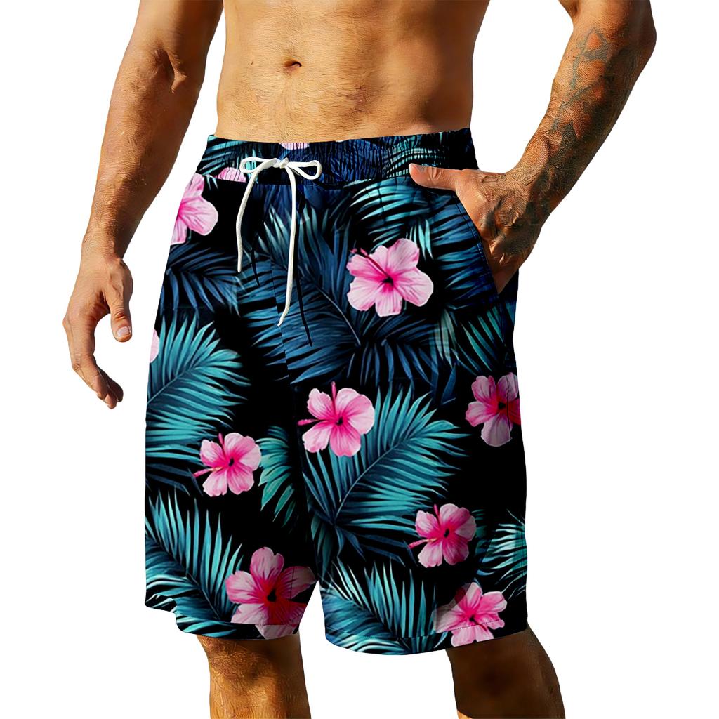 Men's Summer Hawaiian Shorts
