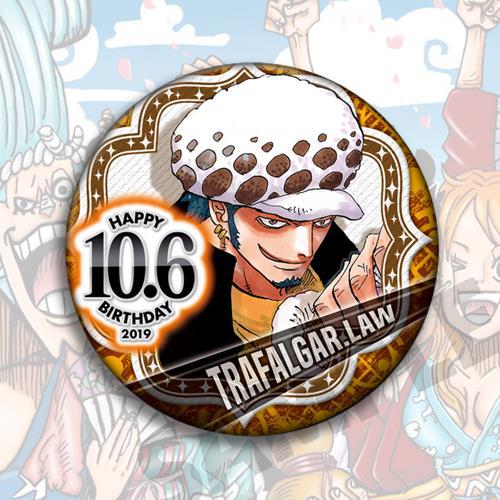 Аниме значок на день рождения Косплей Брелок для рюкзака Luffy Zoro Trafalgar Law Фигурка Действия Коллекционный товар Для детей Взрослых Детский подарок на день рождения