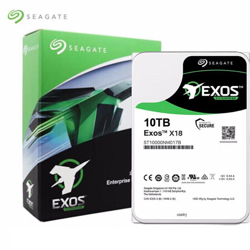 Seagate 10TB Enterprise Hard Drive