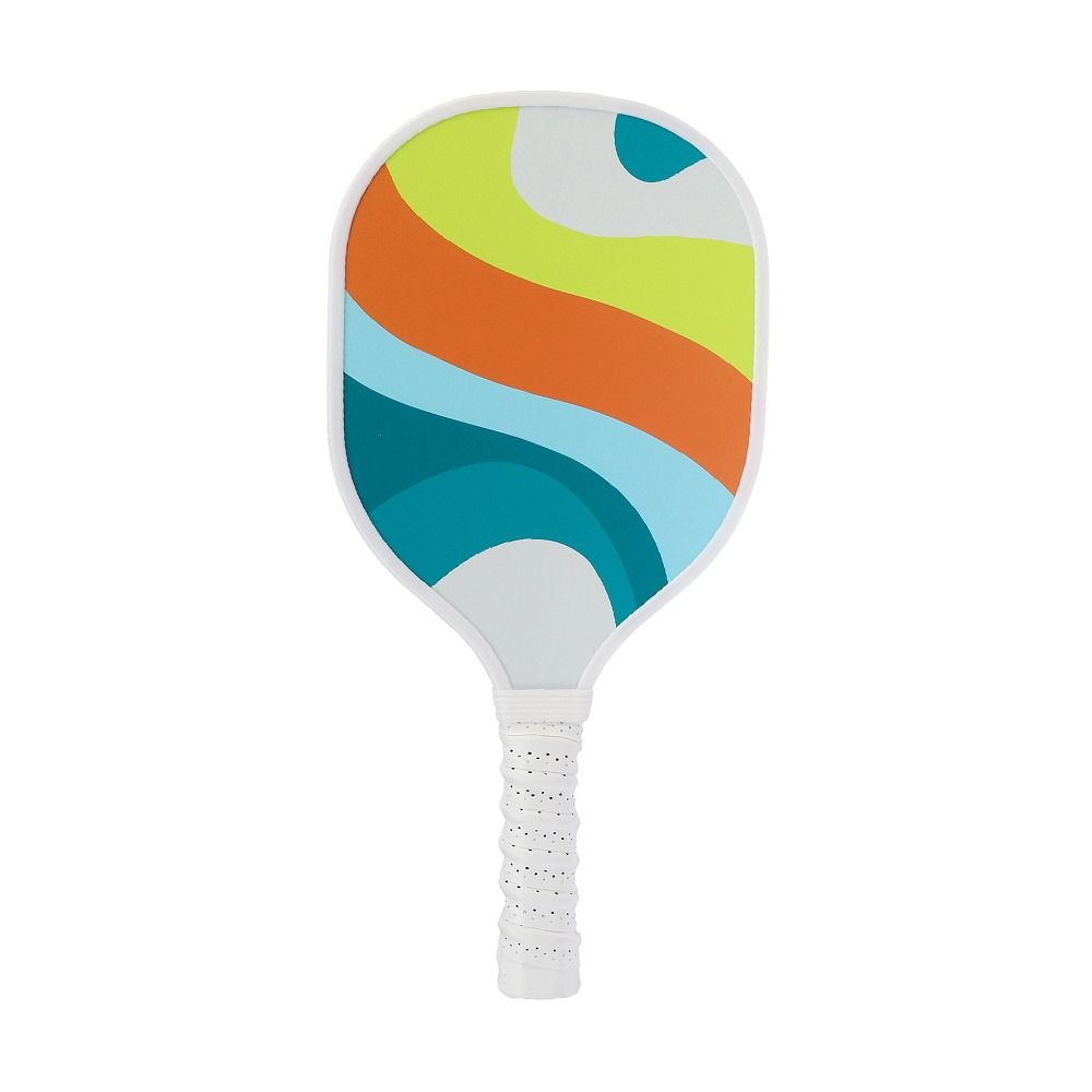 Нескользящие ракетки для пиклбола с ребристой ручкой, тренировочное оборудование для пиклбола, ракетка для пиклбола для детей