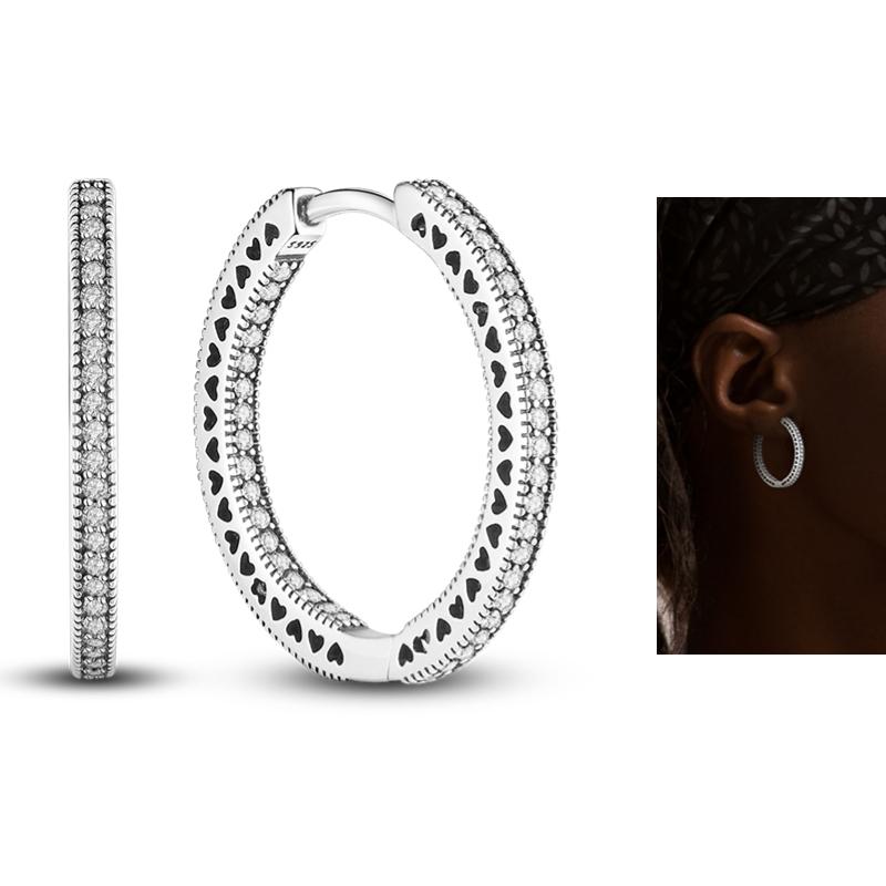 Трендовые новые фиолетовые серьги-кольца в форме буквы U с цирконием серебряного цвета, роскошные серьги для женщин, девушек, женские ювелирные изделия, аксессуары