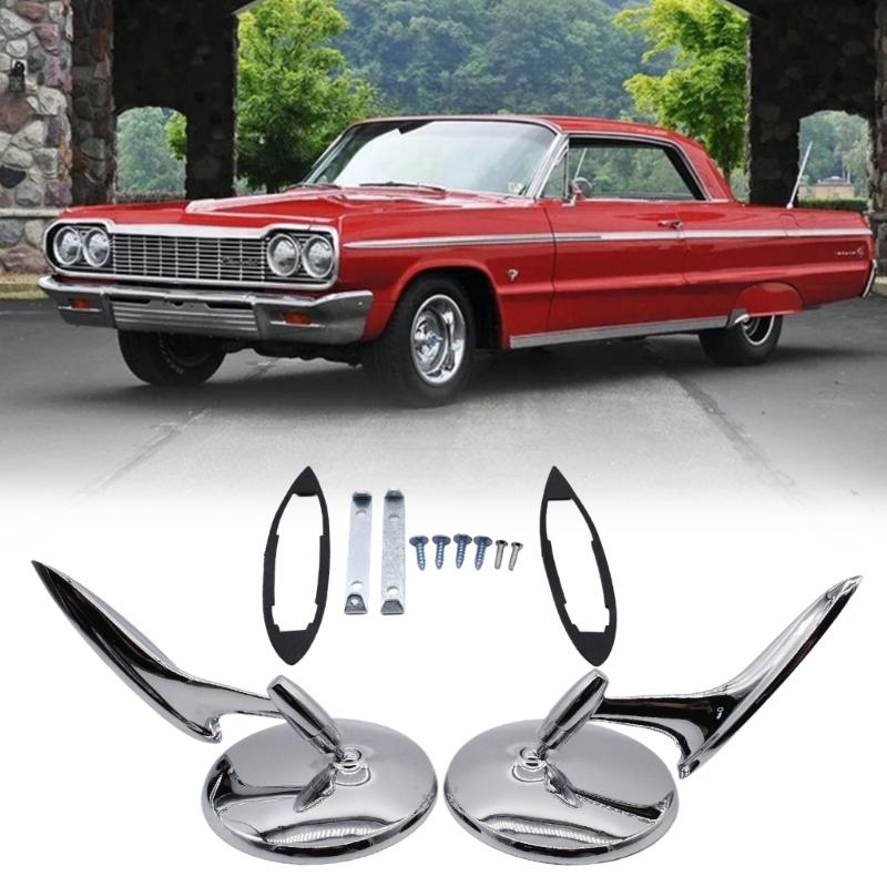 Наружное стекло двери автомобиля Стекло заднего вида для 64-65 Camino, 63-65 Corvair Автомобильное защитное стекло