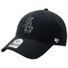 47 BRAND MLB Chicago White Sox Cap, Unisex Black Cap