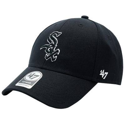 47 BRAND Кепка MLB Chicago White Sox, Унисекс черная кепка