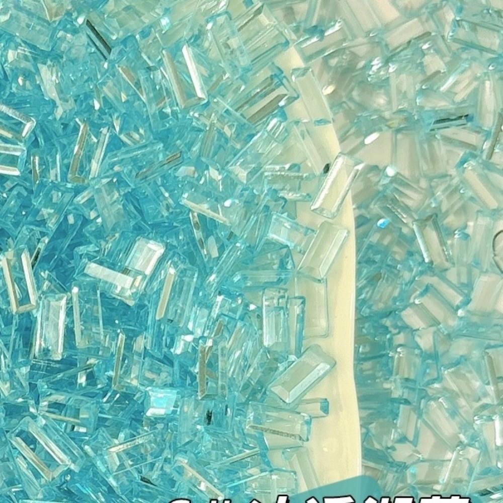 3*7mm DIY Squishy Bobo Ball Acrylic Slime Handmade Fillers Ice Strip Fill Material DIY Parts