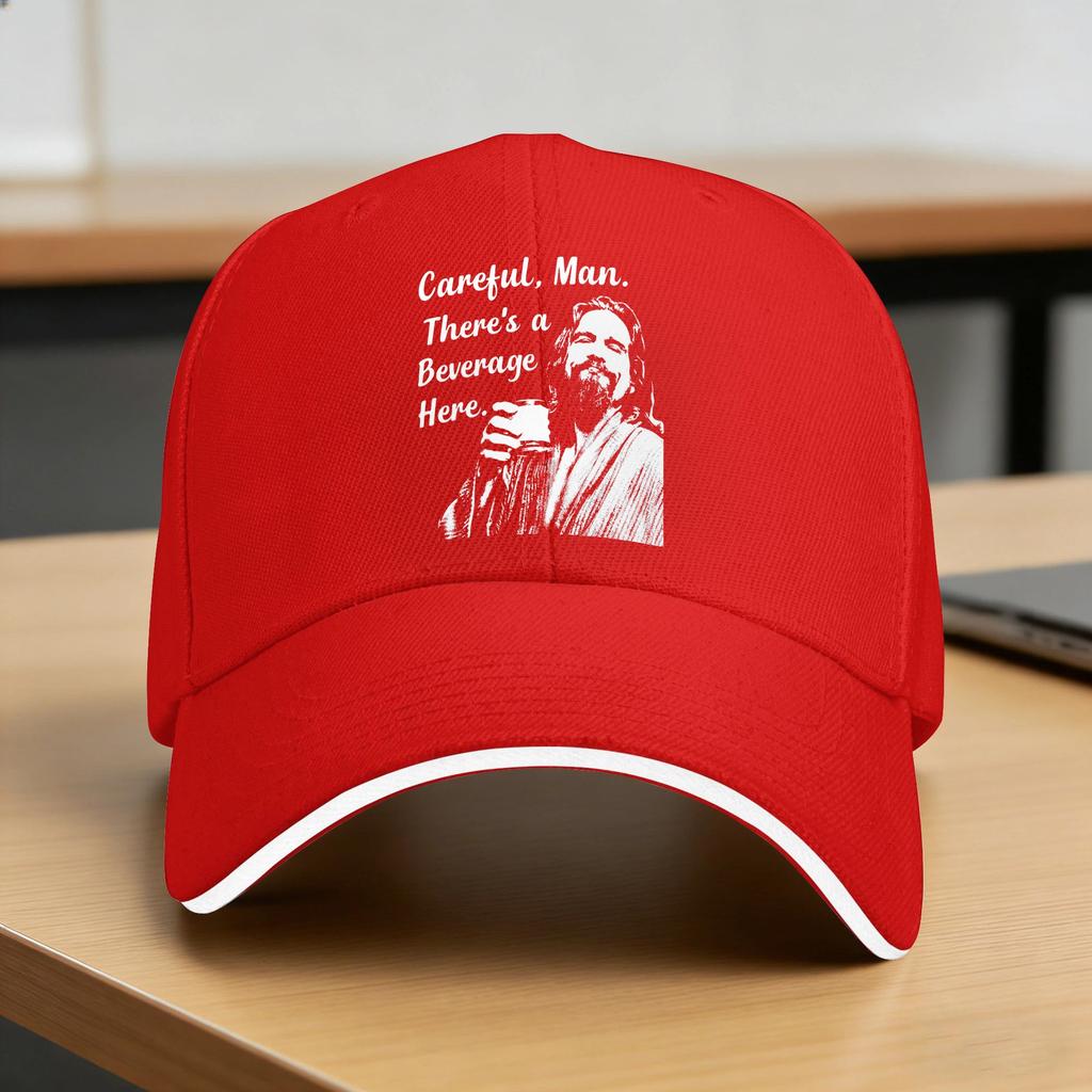 The Dude Big Lebowski Baseball Cap  Hunting Camping Adjustable Trucker Hat Women Unisex Casual Custom DIY Baseball Caps
