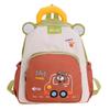 New Kindergarten Schoolbag Cute Digging Bear Schoolbag Cartoon Schoolbag Boy Baby Simple and Lightweight Backpack