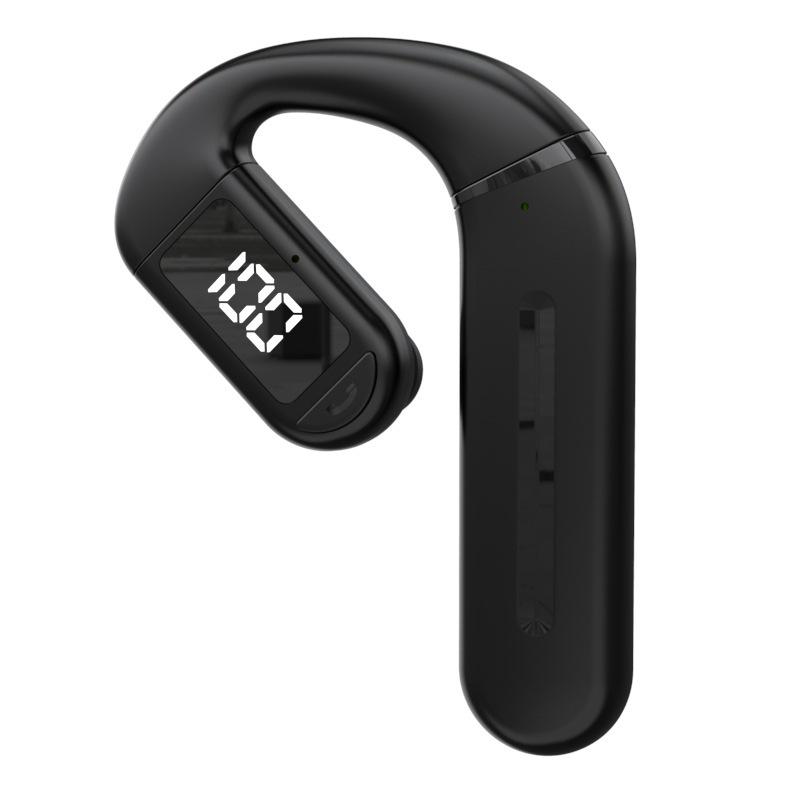 2026 Беспроводной Bluetooth-наушник для одного уха с длительным временем работы от аккумулятора, Удобный накладной, Костная проводимость для вождения
