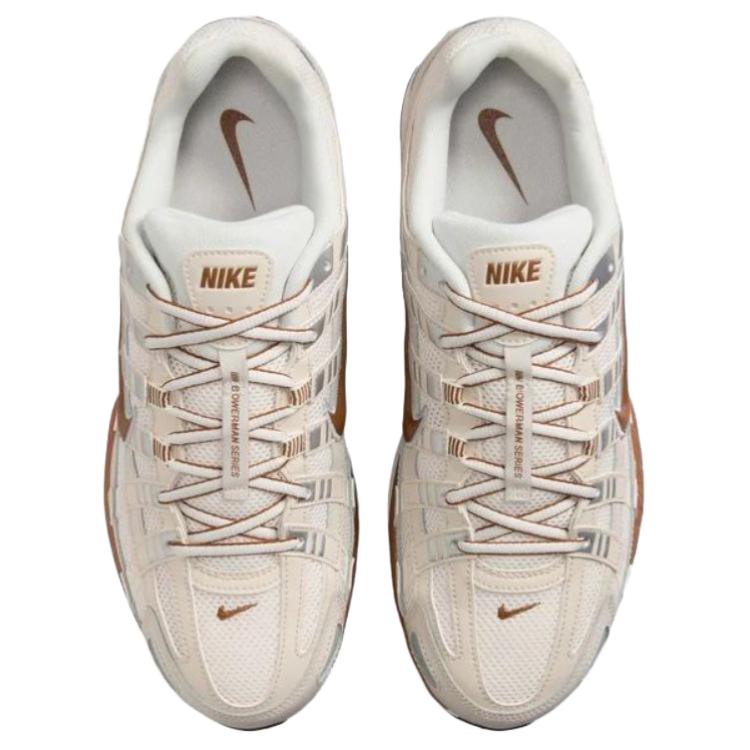 Nike P-6000 Светло-орехово-коричневые Унисекс Кроссовки Кремовый Фантом Саммит-белый CD6404-106