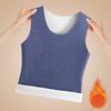 Men Thermal Vest Seamless Tailoring High Elasticity DE Velvet Sanding Technology Heat Generation Tank Tops