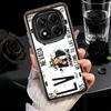 Ретро Винтажная Номерная Табличка Мягкий Чехол для Телефона для Xiaomi Redmi Note 13 14 15 Pro Plus 12S 12 11S 11 11T 10S 10 Ударопрочный Чехол Ba