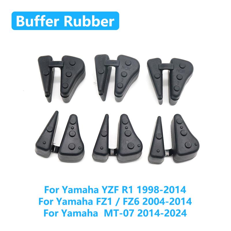 For Yamaha YZF-R1 R1 MT-07 MT07 FZ1 FZ6 1998-2024 Motorcycle Sprocket Hub Damper Rear Wheel Drive Rubber Buffer Kit Accessories