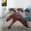Polyester Duvet Cover Pillowcase Two-Piece Set 3D Digital Printing Dinosaur Series