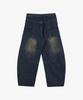 MAKEITTO Balloon Wide Denim Pants_Dark Blue