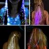 Led Hair Chains For Braids Hair Accessories Braid Luminous Braiding Hair Led Hair Lights Fiber Optic Hair Headpiece