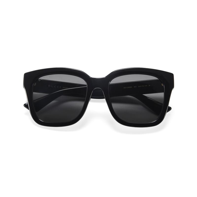 Gucci Солнцезащитные очки квадратной формы с логотипом Double G, унисекс