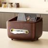 Partition Storage Multifunctional Tissue Box Dustproof Desktop Organizer  Remote Control