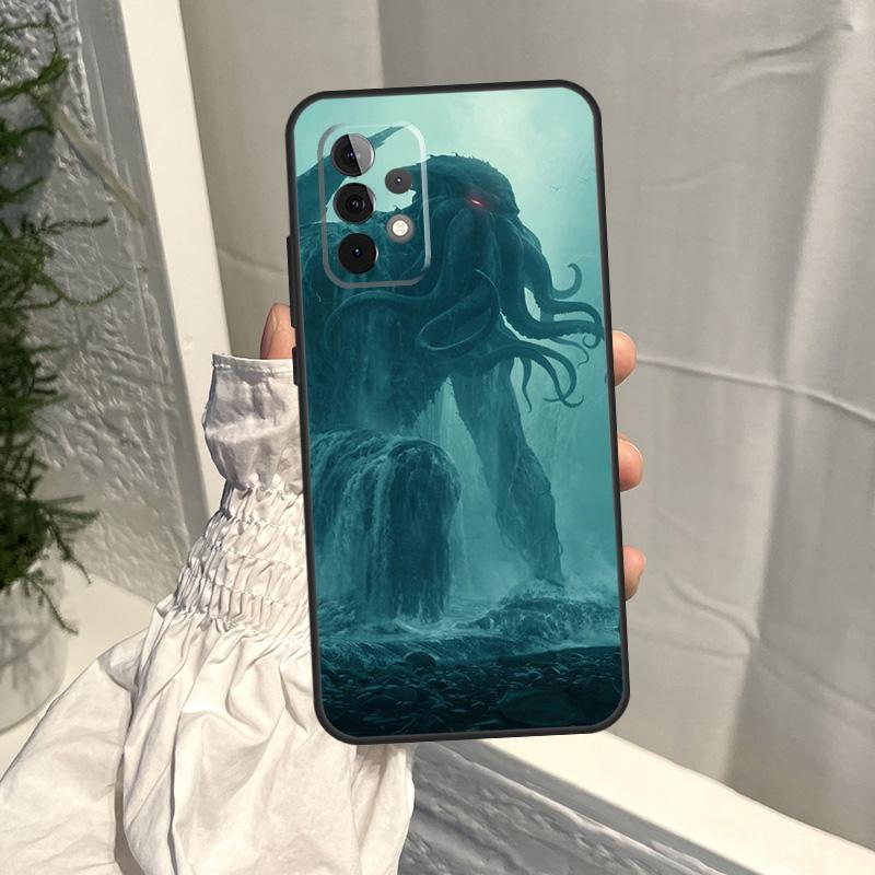 Кейс Мифы Ктулху для Samsung Galaxy A15 A35 A55 A54 A34 A14 A13 A23 A33 A53 A52 A32 A12 A56 A36 A16 A17
