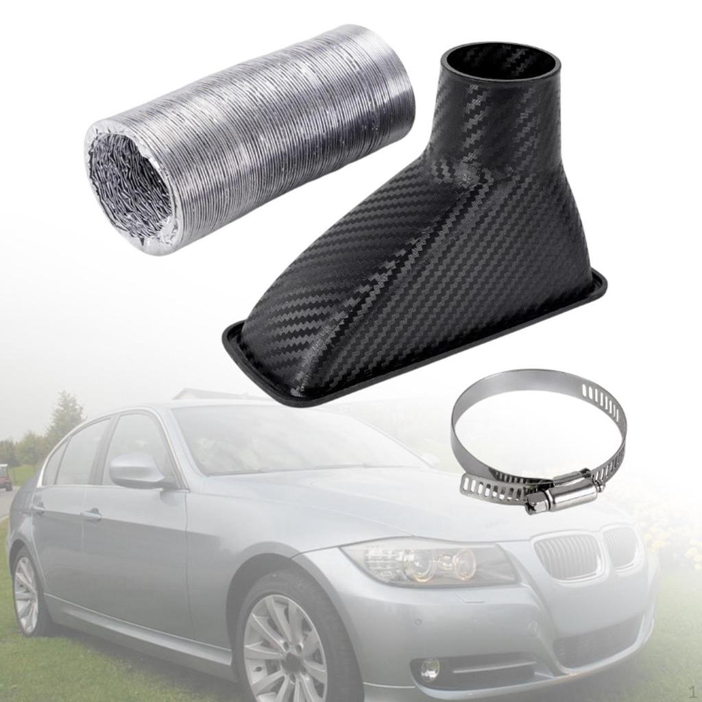 Cold Air Intake Kit with Hose Clamp Car Filter