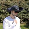 Foldable Large Brim Sun Hat Breathable Sun Protection Hat Fashion Fisherman Hat  Climbing