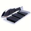 1 Pair Car Side Fenders, Vents, Airflow Spoilers, Racing Air Intakes, Exhaust Outlets, Wing Covers, Shark Gills Shapes, Decorative Stickers