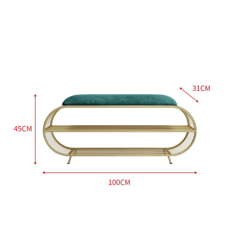 Металлическая полка для обуви с сиденьем, креативный табурет для пеленания обуви, входная мебель, полка для хранения вещей, экономящая место скамья, шкафы для прихожей