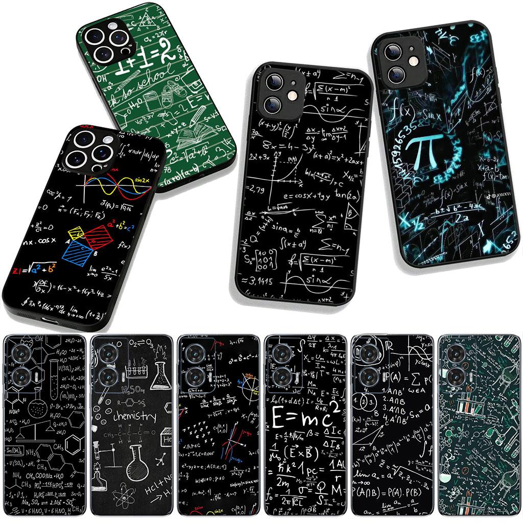 Science Chemical Maths Equation Formula Phone Cover Case for Huawei P30 P20 P10 Mate 10 20 Pro Lite Y9A Y8S P Smart Y7 Y9 Prime