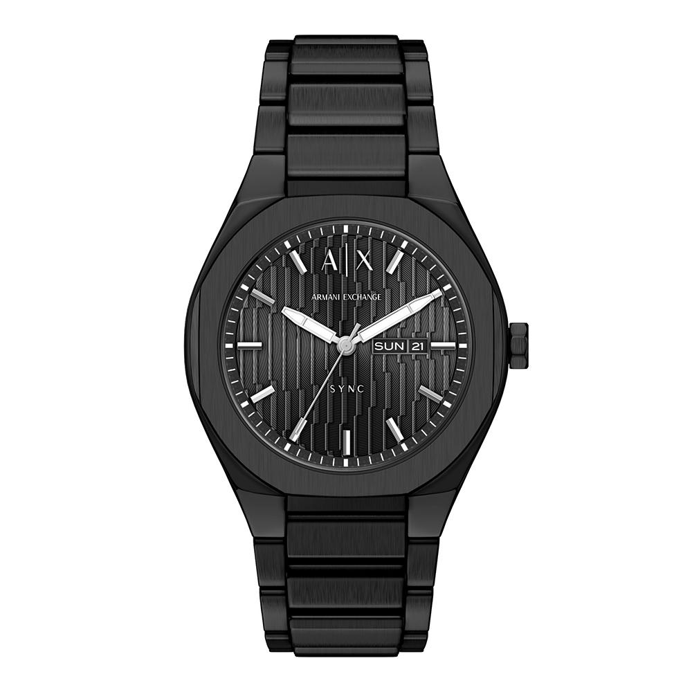 Armani Exchange Men S Metal Watch Sync Ax4301
