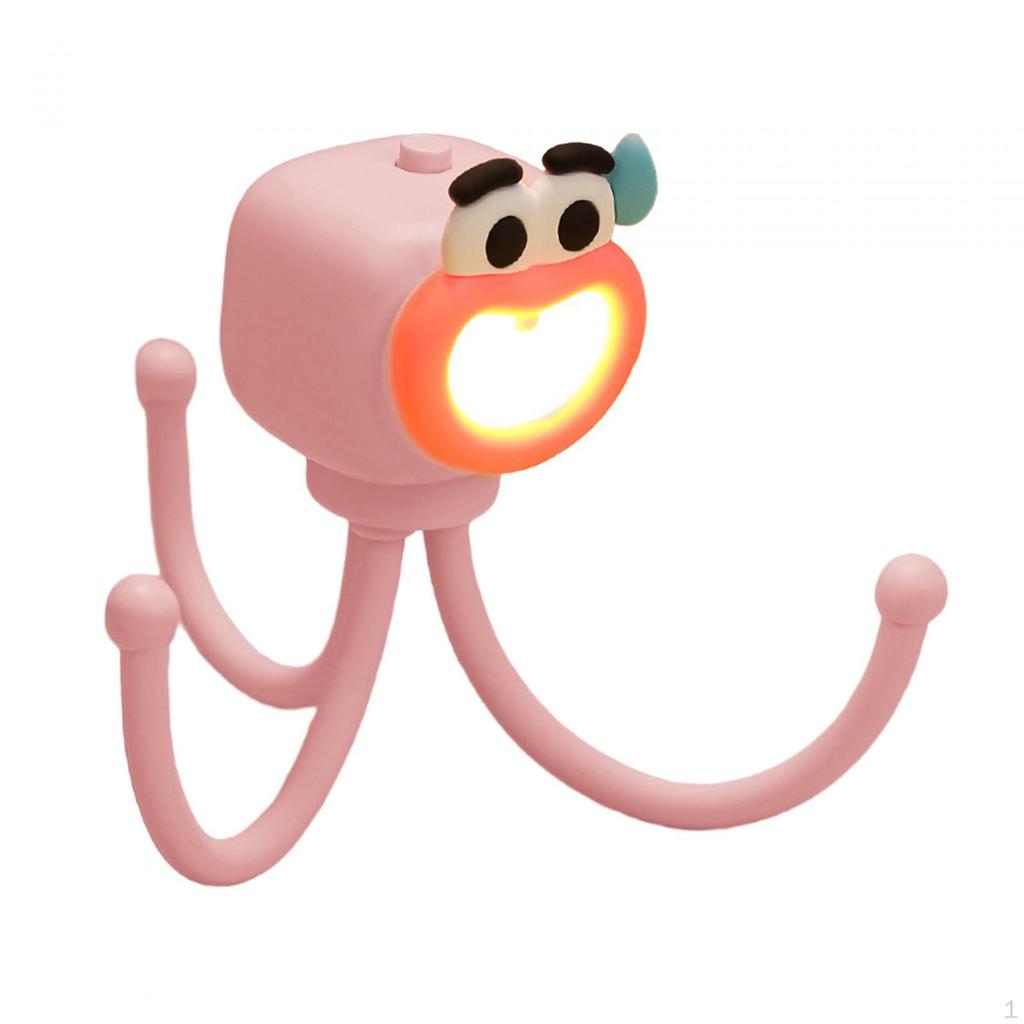 Cute Animal LED Night Light Bedside Lamp Nightlight Nursery Clip On for Bathroom Children