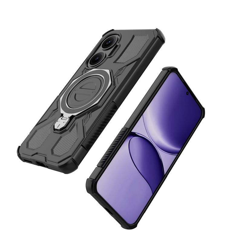 Роскошный Магнитный Бронированный Чехол Для Xiaomi Poco F7 Чехлы Xiaomi Poco F7 Pro F7 Ultra Обложка Ударопрочный Magsafe Беспроводная Зарядка Чехол