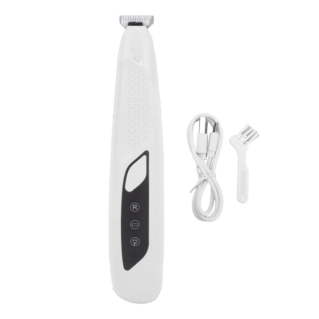 Dog Trimmer Dog Trimmer with LED Light Rechargeable Electric Cat Grooming Clippers for Feet Small Area Hair